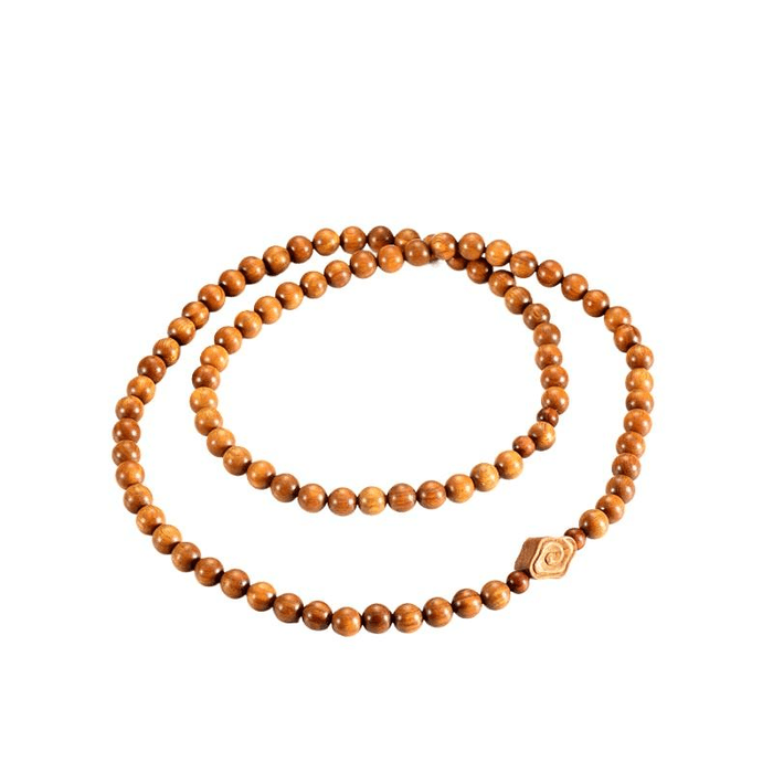 Tan Mujiang YTM Green Sandalwood Bead Bracelet*1piece