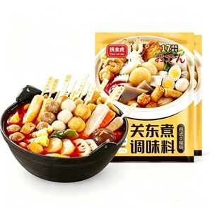 挑食虎 關東煮調味料 壽喜鍋調味醬 日式關東煮 45g*2袋【90g】 火鍋底料 便利店同款 【0脂肪】