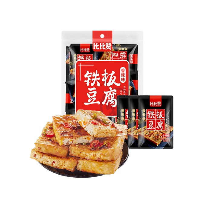 Changsha Fried tofu Spicy strip Office snack Fresh soy products instant A packet Spicy flavor 120g