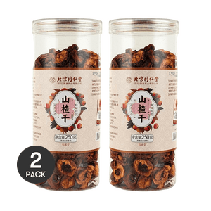 Sour & Sweet Dried Hawthorn for Daily Drinking & Cooking 8.8oz *2【2 Packs】