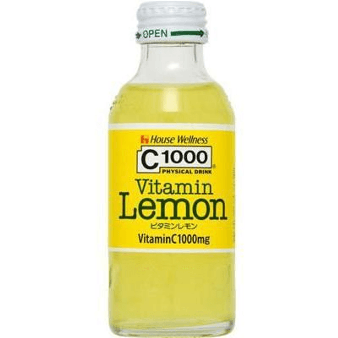House Wellness C1000 Vitamin Lemon [140 ml bottle] × 6