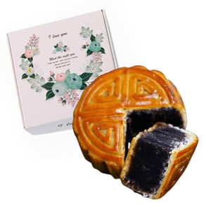 姚记 中秋节 精致糕点月饼 红枣果肉月饼 金丝蜜枣 真材实料 礼盒装 70g