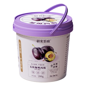 [중국 직송] 10월 크리스털라이제이션, 엄마를 위한 씨 없는 자두, 임신 중 메스꺼움과 변비 완화 (200g/통) - 무설탕, 무첨가 수크로오스.