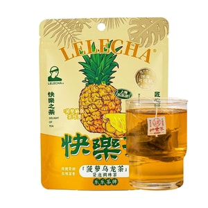 乐乐茶 菠萝乌龙茶 水果茶茶包 7包 21g【冷泡&热泡皆宜】【清新果香 沁爽解腻】【亚米独家】