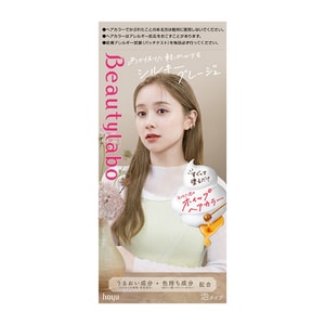 호유 뷰티랩 휘핑 헤어 염색약 (일본) - 실키 애쉬 브라운 125ml