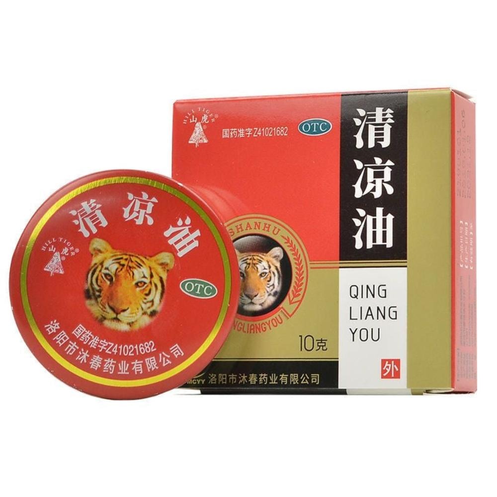 Mountain Tiger Balm for itching 10g Ointment Qing Liang You Wan