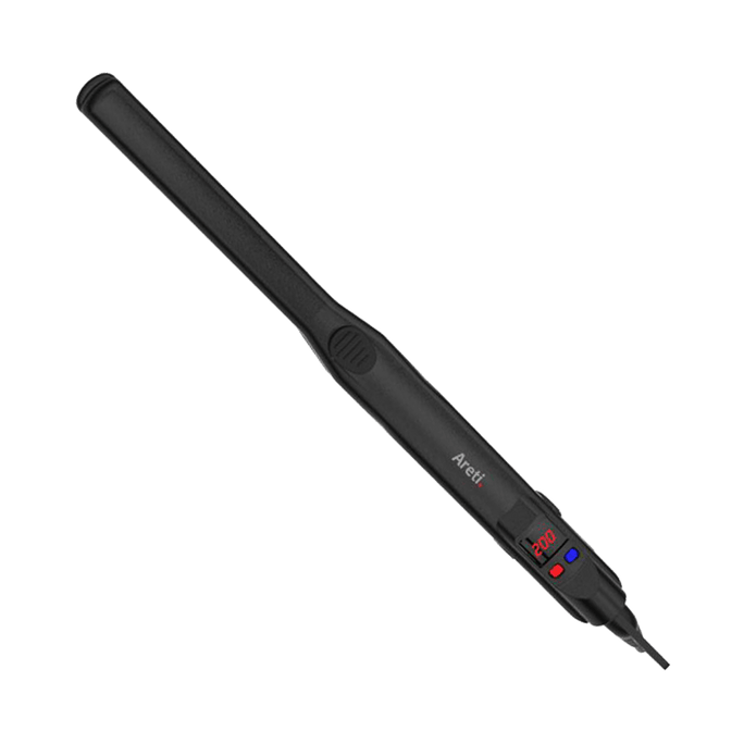 Areti Negative Ion Fine Splint Straight Curling Iron 15mm 100V~240V i628BK Black