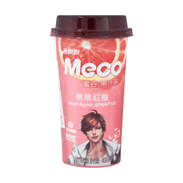 Peach & Pink Grapefruit Tea, 13.52 fl oz *6【6 Packs】 13