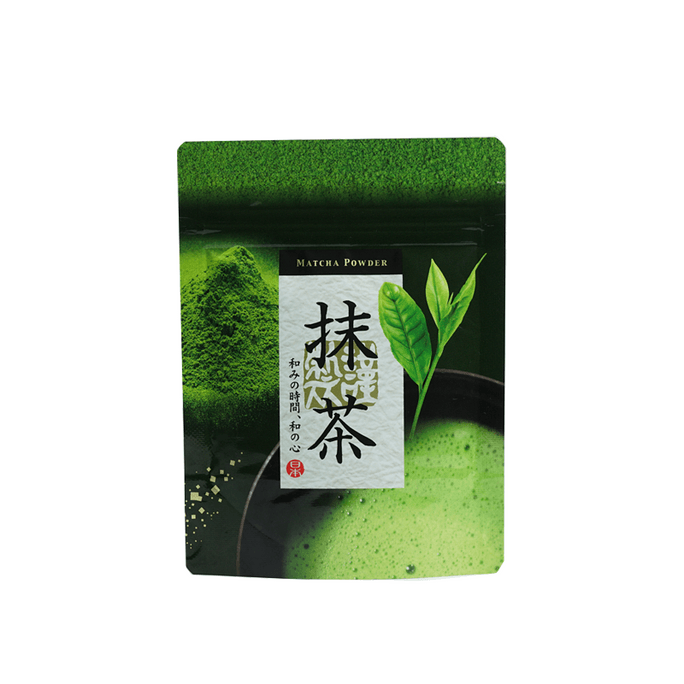 Honpo Yame Matcha (Green Tea Leaf Design) 40g