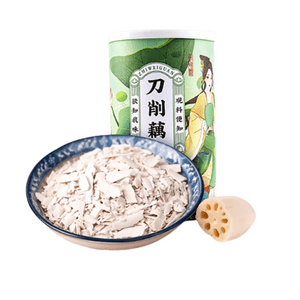 [중국 직배송] 지웨이관 [전통 칼로 자른 연근 가루, 무설탕] 칼로 자른 연근 가루, 식사 대용 음료, 순수 ​​연근 가루, 아침 식사, 항저우 특산품, 250g*1캔