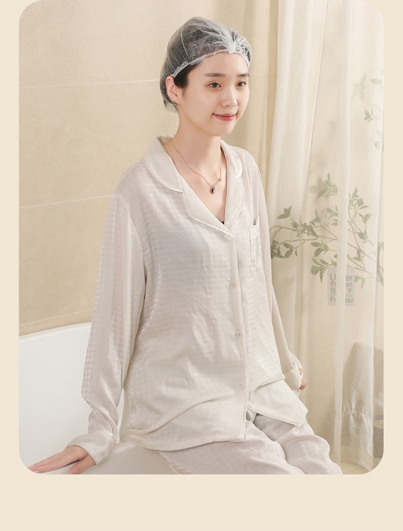  FaSoLa Life 一次性加厚浴帽 100只1袋 防水洗澡頭套 染髮專用帽子