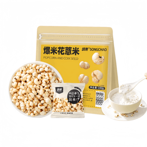 【中國直郵】 頌潮 薏米花熟薏米直接吃爆米花新貨炒熟140g*1袋