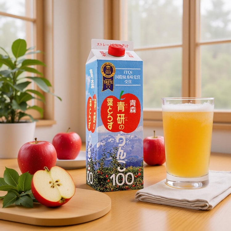 Apple - ジャン君 JUNZOSEN SURIOROSHI APPLE JUICE 20/6.08Z - JFC International
