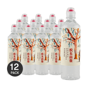 천연 미네랄워터, 18.1fl oz *12개【12팩】