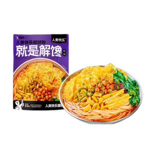 【中国直邮】 人类快乐 粉多多螺蛳粉柳州特产方便速食米粉310g*1袋
