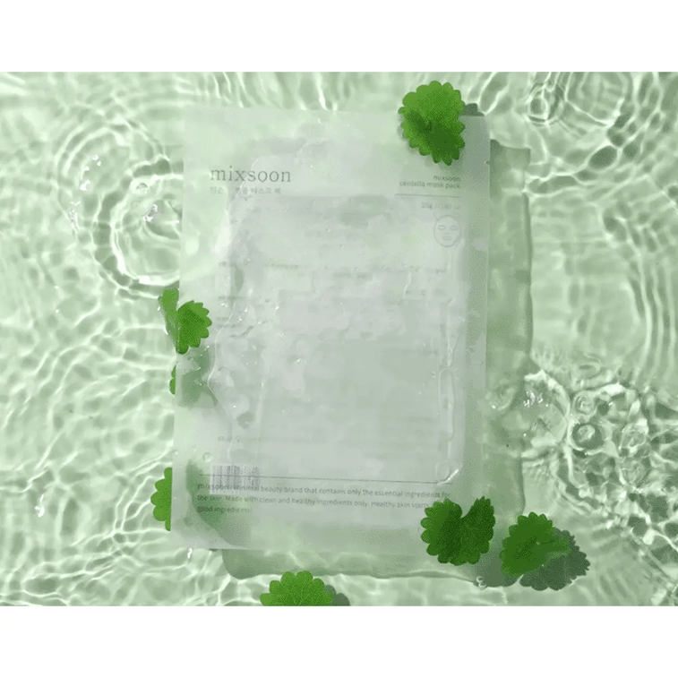  韓國 Mixsoon 積雪草面膜套裝 5片裝 8