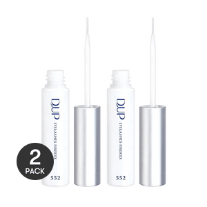 日本D-UP 长效假睫毛胶水黏着剂 #552透明 5ml *2【超值装】