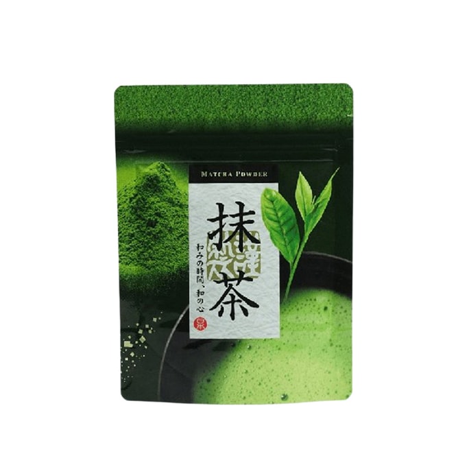 【日本直送】ゆかりや 八女産抹茶 40g