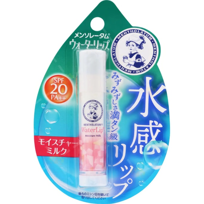 Mentholatum Water Lip Balm Moisture Milk SPF20 PA++ 4.5g