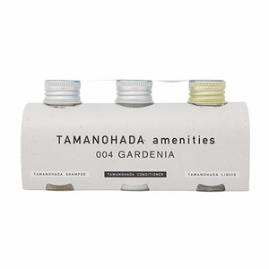 日本TAMANOHADA玉之肌 004栀子花洗护沐旅行套装 80ml*3【清新栀子香】【温和洁净】【含牛油果油】