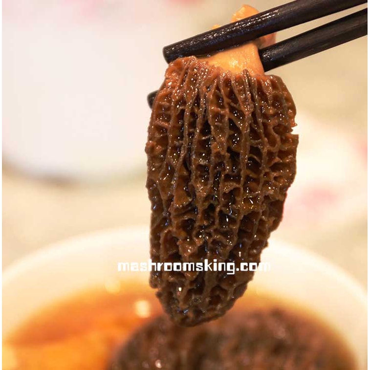 XLSEAFOOD Yun Nan Premium A+  Wild Mushroom Wild True Morel Mushroom  Regular SIZE 4OZ 113g pack 8