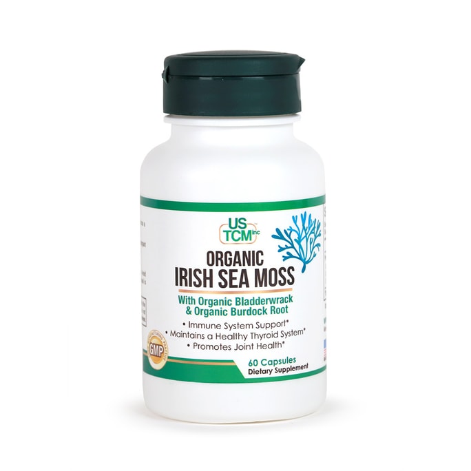 USTCM 有机珊瑚藻胶囊 - 甲状腺健康 60粒