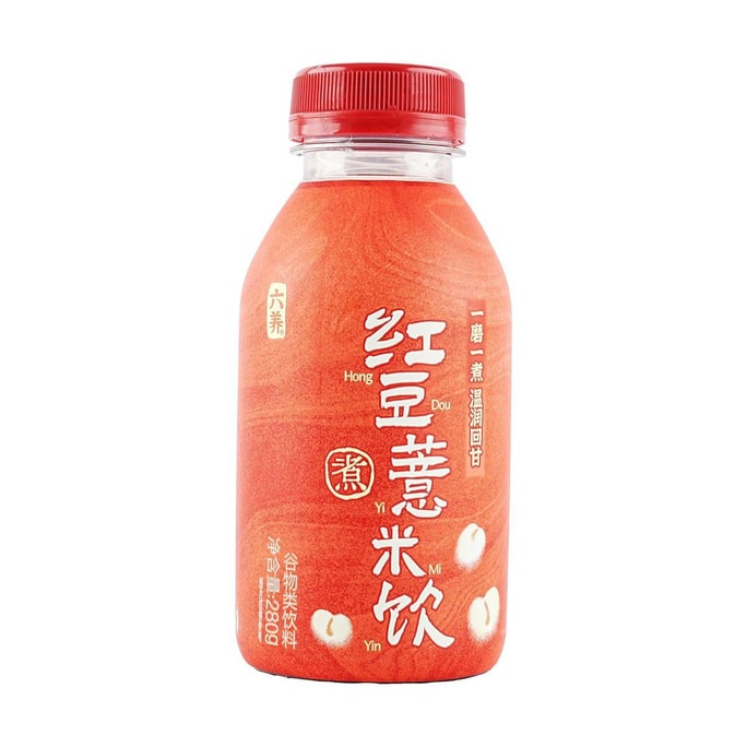 六養 紅豆薏米水 穀物飲料 280g【祛濕消腫利器】