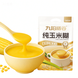 【Zero Sugar Low Fat Corn Porridge 600g 20 Sticks】Only Fresh Corn Ingredient, No Additives, Creamy Gluten Free Breakfast Drink For Weight Control & Gut Care