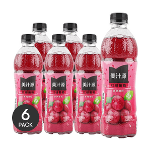 Red Grape Juice,15.22 fl oz *6【6 Packs】