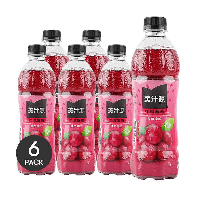 Red Grape Juice,15.22 fl oz *6【6 Packs】