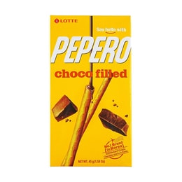 韓國LOTTE樂天 PEPERO佩佩羅 注心巧克力 餅乾脆棒 50g