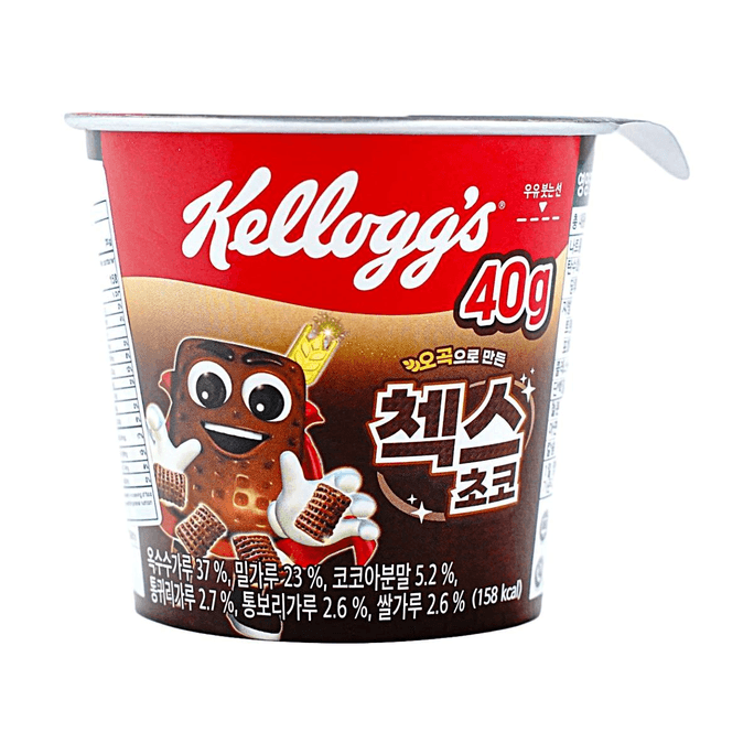 Chocolate Multigrain Cereal Cup, 1.41 oz【5 Whole Grains】