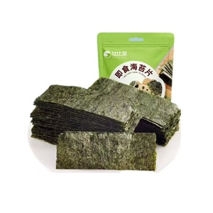 比比赞 即食海苔片零食18克*2袋