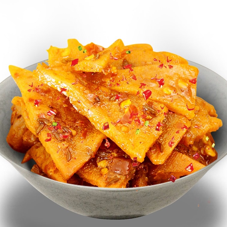 【中國直郵】 步步為贏 【香乾子50gX2包】豆腐乾麻辣零食湖南特產零食豆乾香辣小吃零食 香乾子50gX2包 5