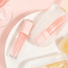 JUDYDOLL橘朵 桃子蜜护唇油 保湿滋养唇蜜 玻璃唇唇釉透明 6ml 神经酰胺补水 抗氧化 无酒精