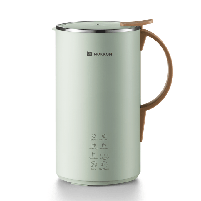 Automatic Soy Milk Maker 0.6L/20 oz Nut Milk Maker Plant-Based Milk and Dairy-Free Beverages Almond Oat Coconut