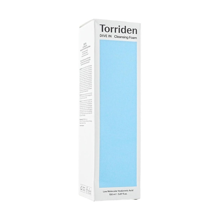 韓國TORRIDEN桃瑞丹 DIVE-IN低分子玻尿酸洗面乳 弱酸性清潔 溫和淨膚 水潤保濕 150ml 化解推薦 敏感肌膚適用 5