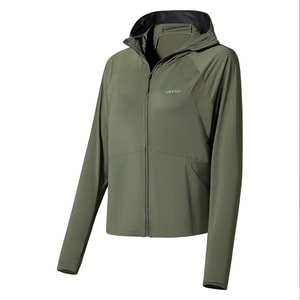 Sun-protective Clothing Vinyl Brim UPF50 UV Protective Clothing Green XL