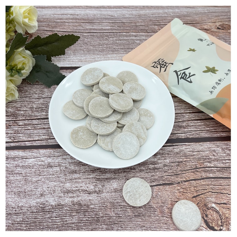 [台灣直郵]茶粒茶 茶食系列 梅餅 220g 4