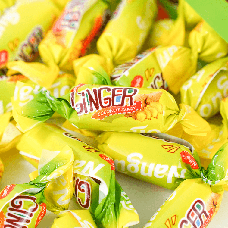 南国 姜汁椰子糖 硬糖 200g 5