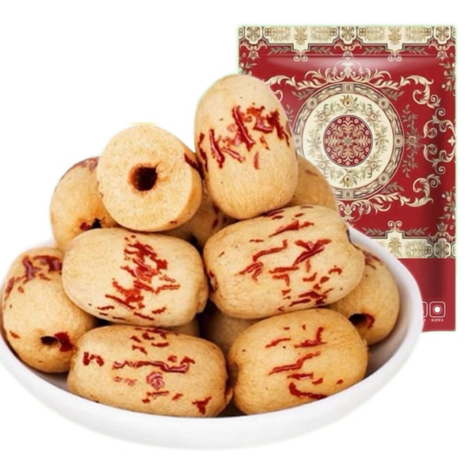 Ruoqiang Gray Jujube –250g (1 Bag)  Xinjiang Select – Peeled & Pitted, Ready to Eat, No Rinse, Super Sweet – Blood-Nourishing & Wellness Snack for Kids & Seniors – Easy to Digest, Portable for Schoo