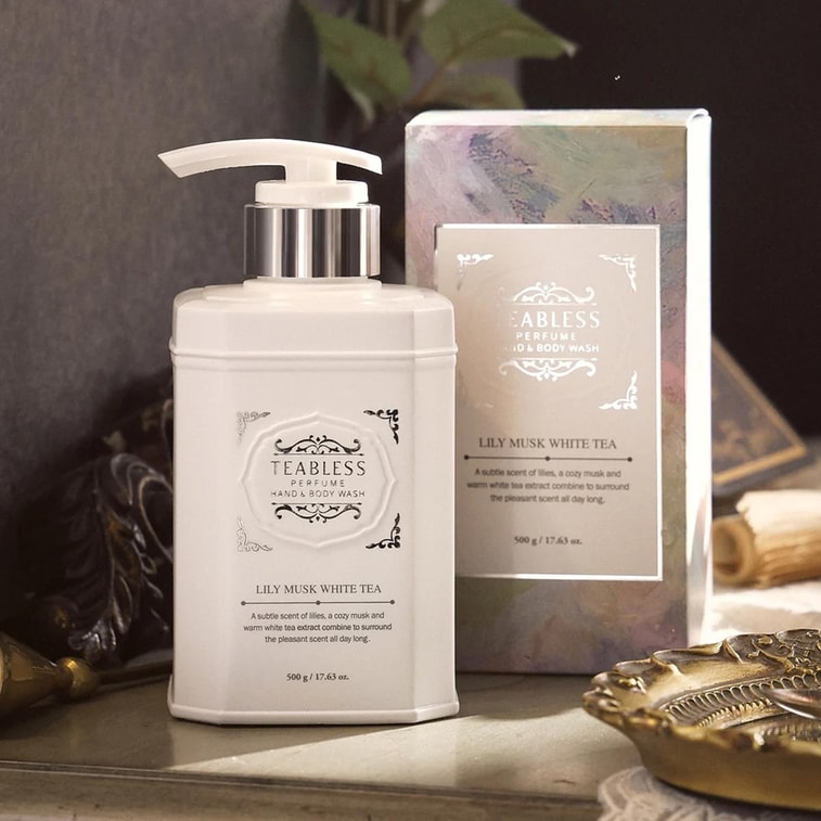 Perfume Body Wash Lily Musk White Tea, 17.64 oz 6