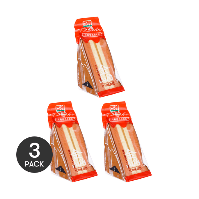 Red Velvet Cake, 3.35oz*3【3 Packs】[Product Expiry Date Format: Month/Day/Year]