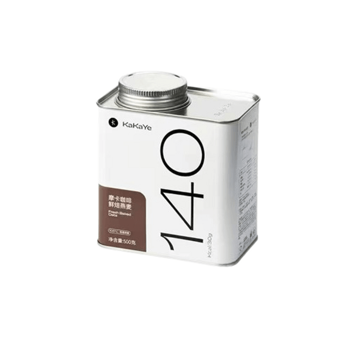 Baked Oatmeal Instant Drink Nutritious Breakfast Yogurt Plain Fruit Nut Mocha Coffee Cereal 500g/can