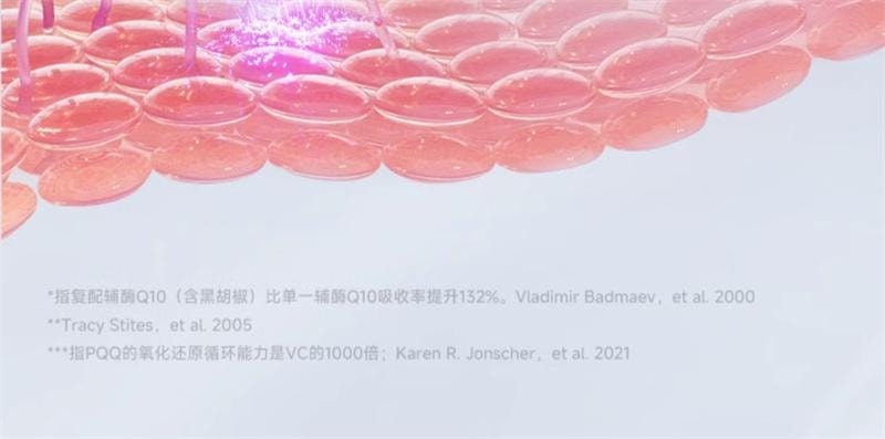 【中国直邮】 WONDERLAB 辅酶Q10保护心脏血管PQQ熬夜保健品软胶囊 60粒/瓶