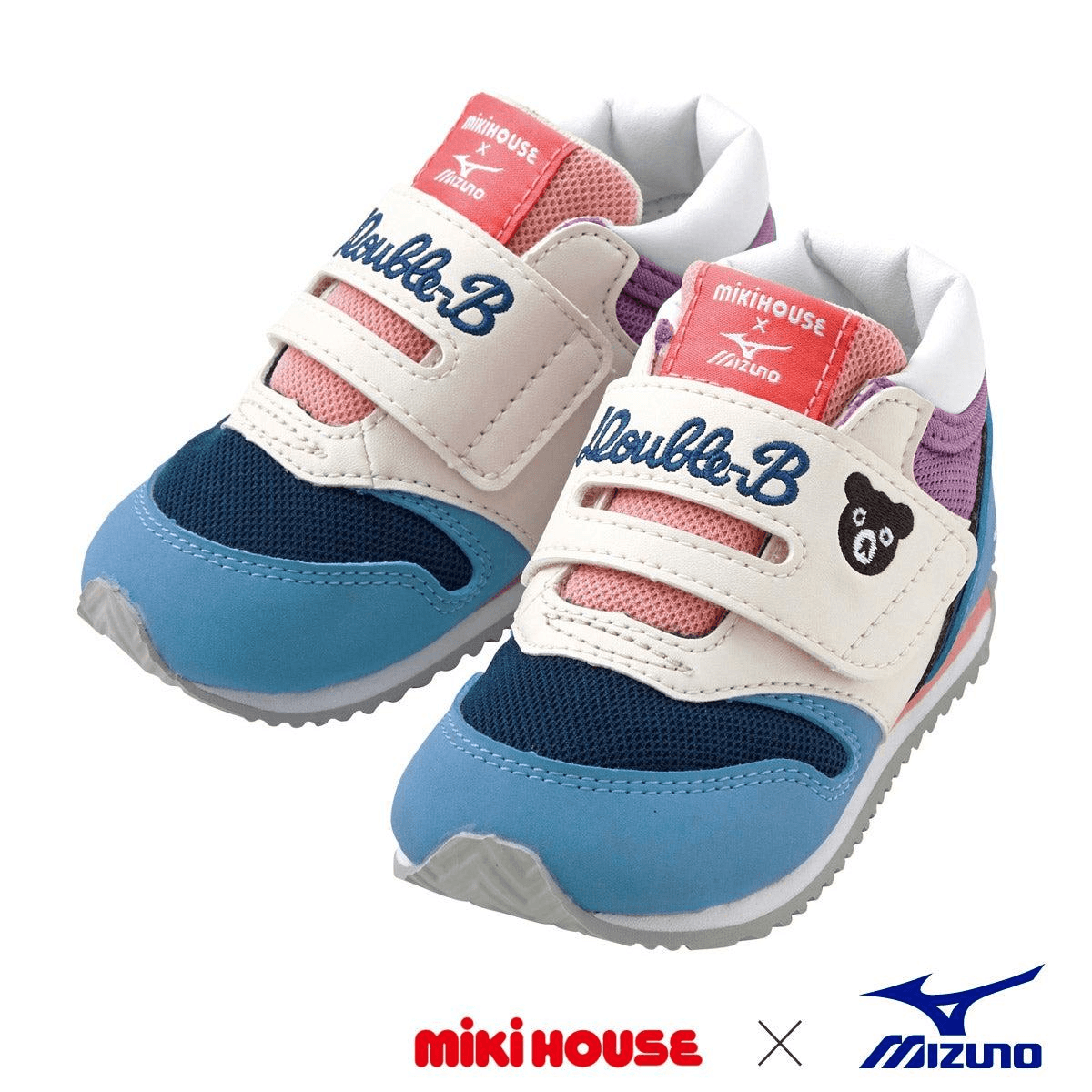 Miki House Kids MIZUNO Sneakers Shoes in Blue US 13 / 19cm - Yami.com