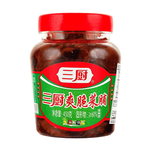 Preserved Radish, 15.87 oz 【For Rice, Noodles and Congee】