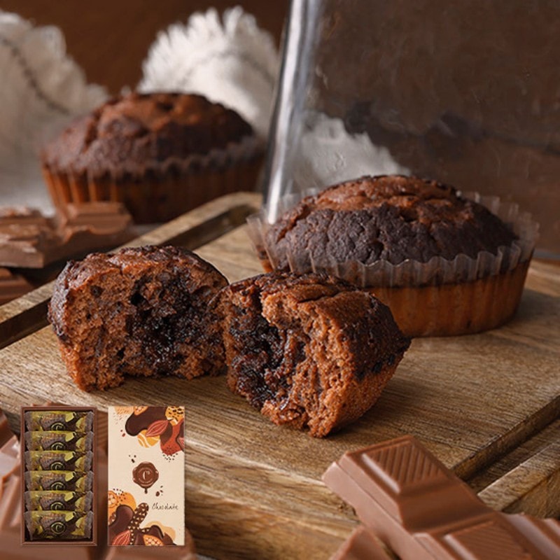 【日本直邮】 日本 C3 期间限定 巧克力夹心烤提拉米苏 6个装