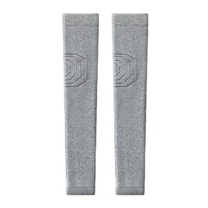 Wool Blend Knee Pads Light Gray 1 Pair Ginger Heating Leg Warmers Thick Warm Terry Socks Women Cold Legs Protectors Knee-high Socks