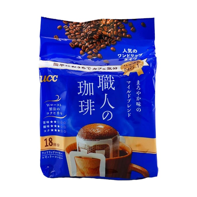 Drip Coffee Mild Blend 18 Pieces 4.44 oz